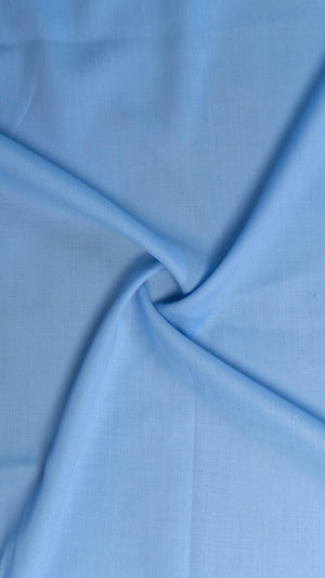 Sweet Dream Wash & Wear Unstitched Fabric – Sky Blue - Al Jalil Fabrics