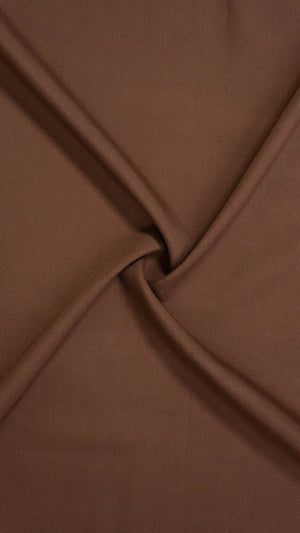 Bonanza - Premium Chocolate Brown Wash & Wear Unstitched Fabric - Al Jalil Fabrics