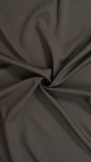 Bonanza Premium Wash & Wear Unstitched Fabric - Dark Brownish Grey - Al Jalil Fabrics