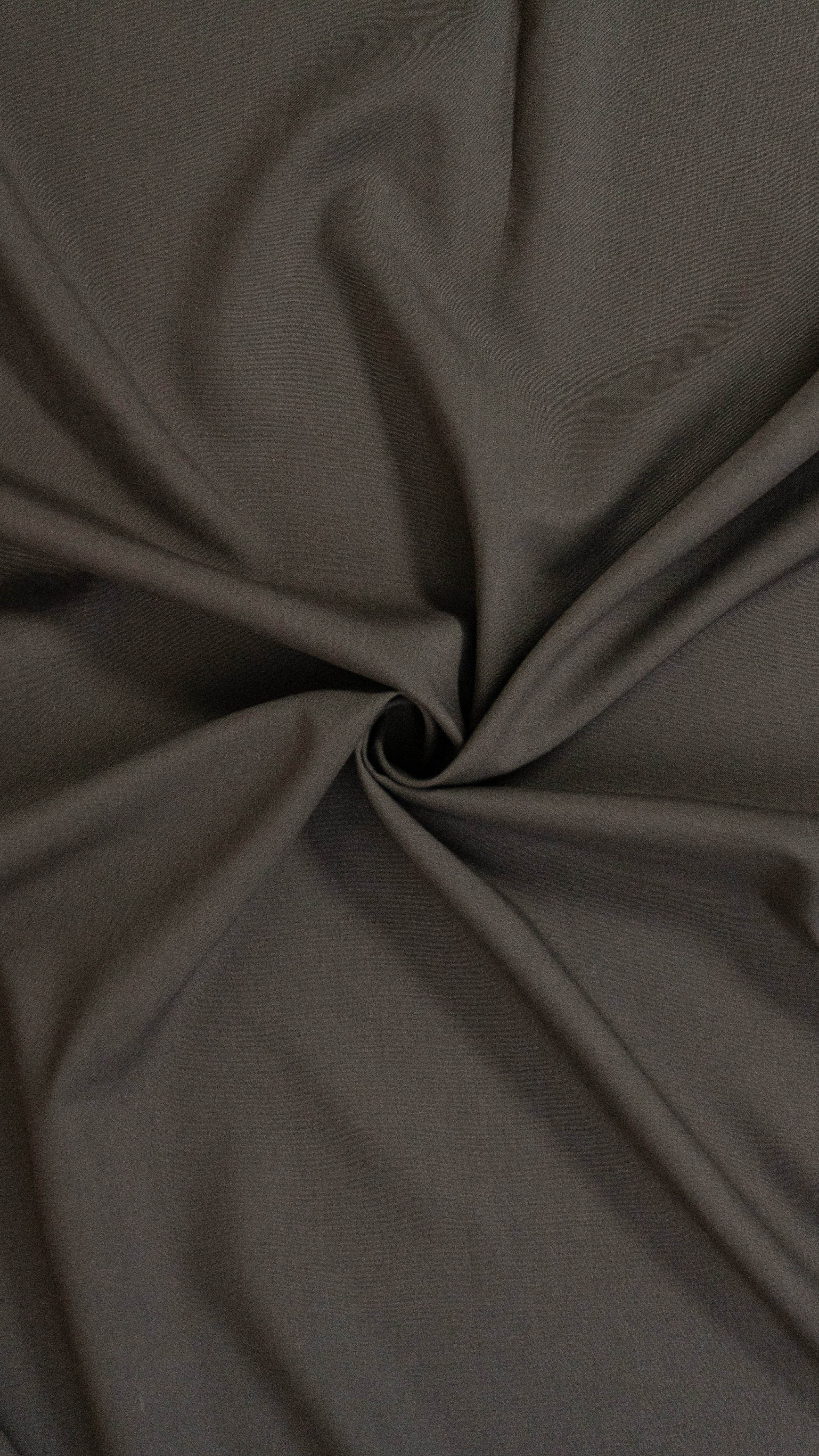 Bonanza Premium Wash & Wear Unstitched Fabric - Dark Brownish Grey - Al Jalil Fabrics