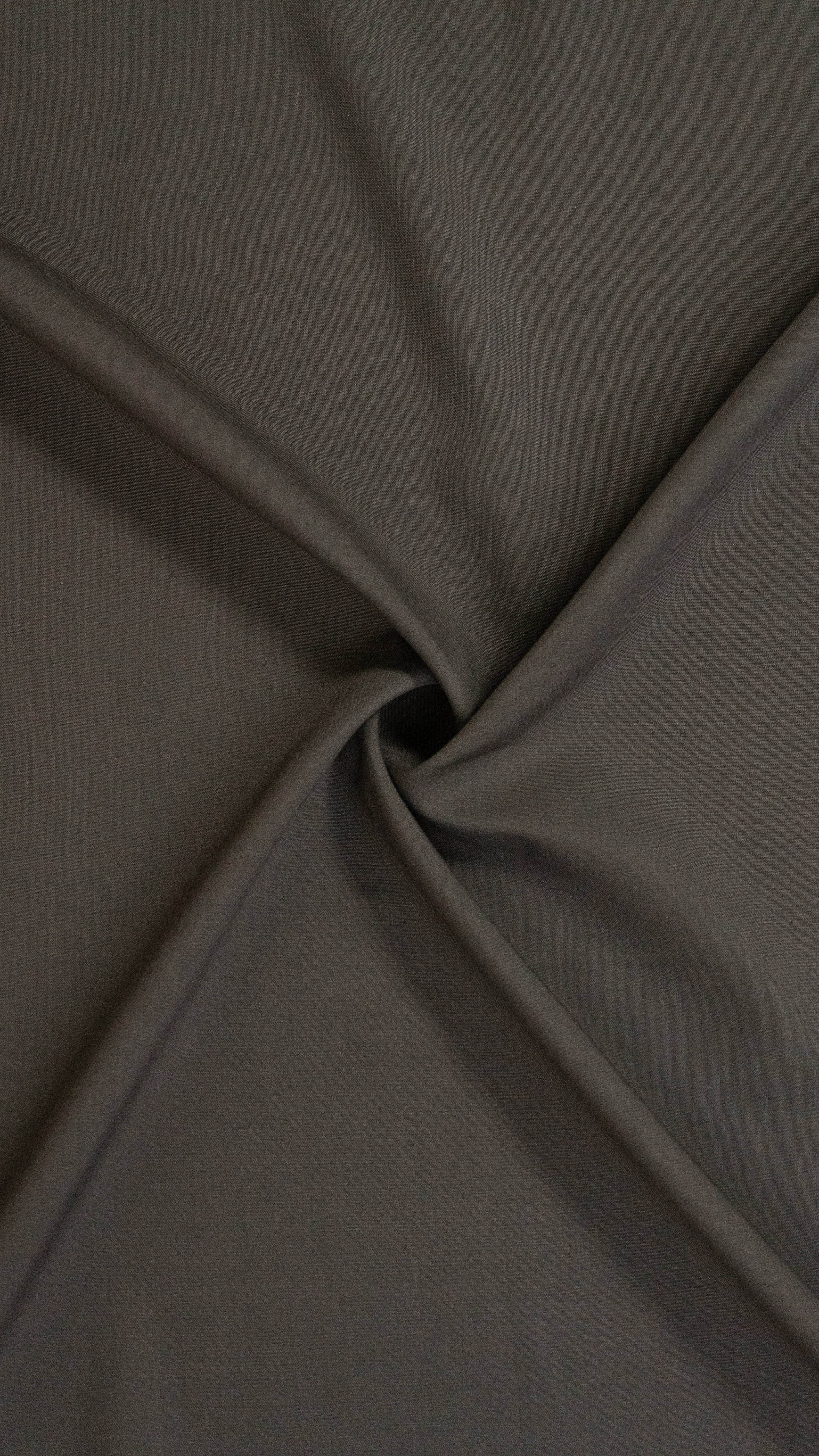 Bonanza Premium Wash & Wear Unstitched Fabric - Dark Brownish Grey - Al Jalil Fabrics