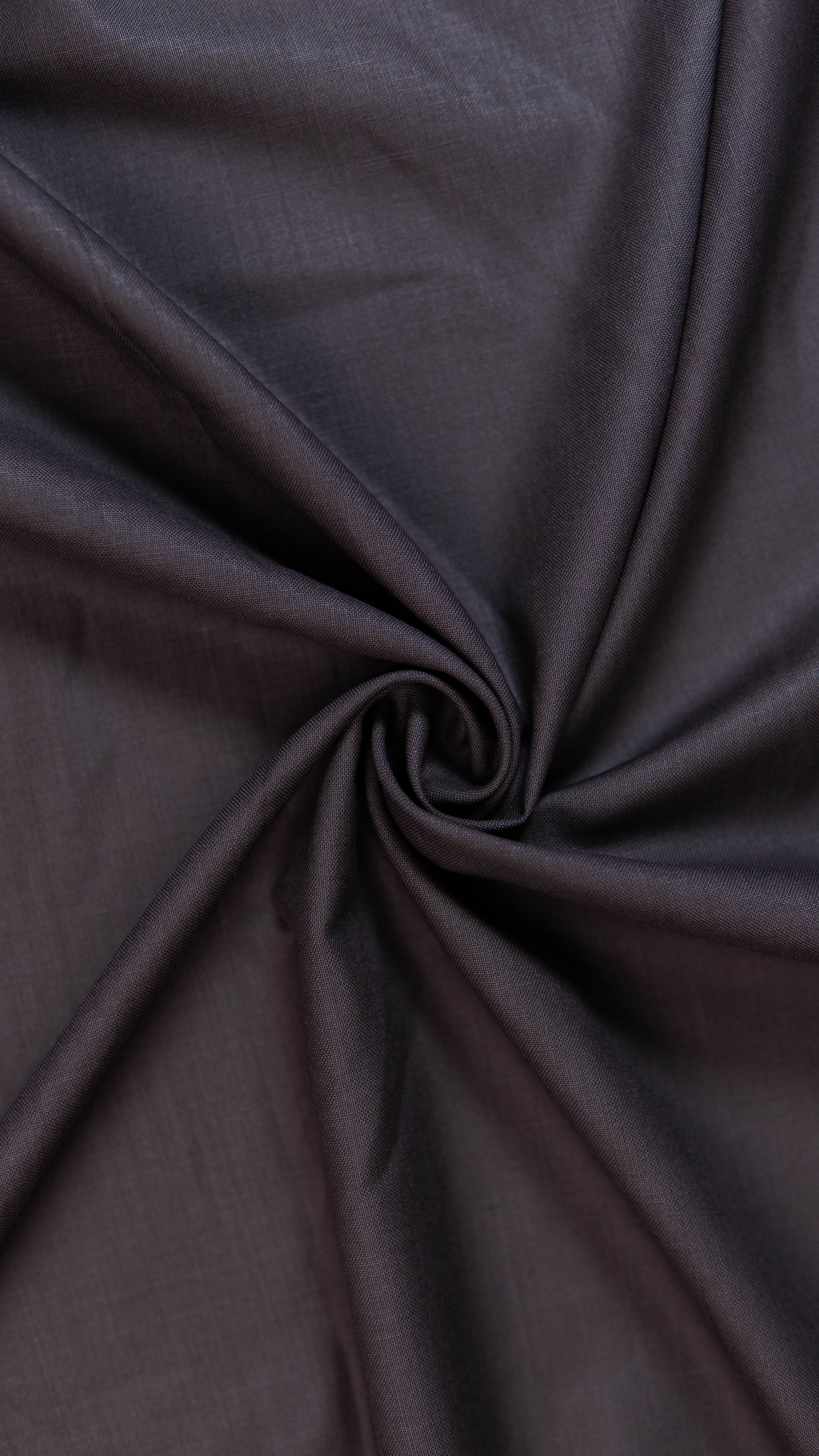 Dark Grey Unstitched Wash & Wear Fabric for Casual Wear - Al Jalil Fabrics