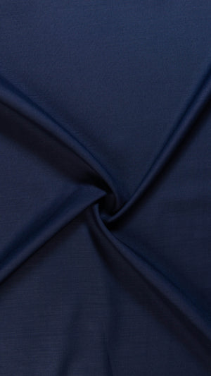 Casual Wash & Wear Fabric Unstitched - Navy Blue - Al Jalil Fabrics