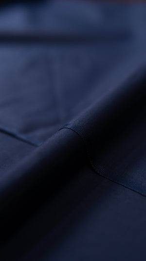 Casual Wash & Wear Fabric Unstitched - Navy Blue - Al Jalil Fabrics
