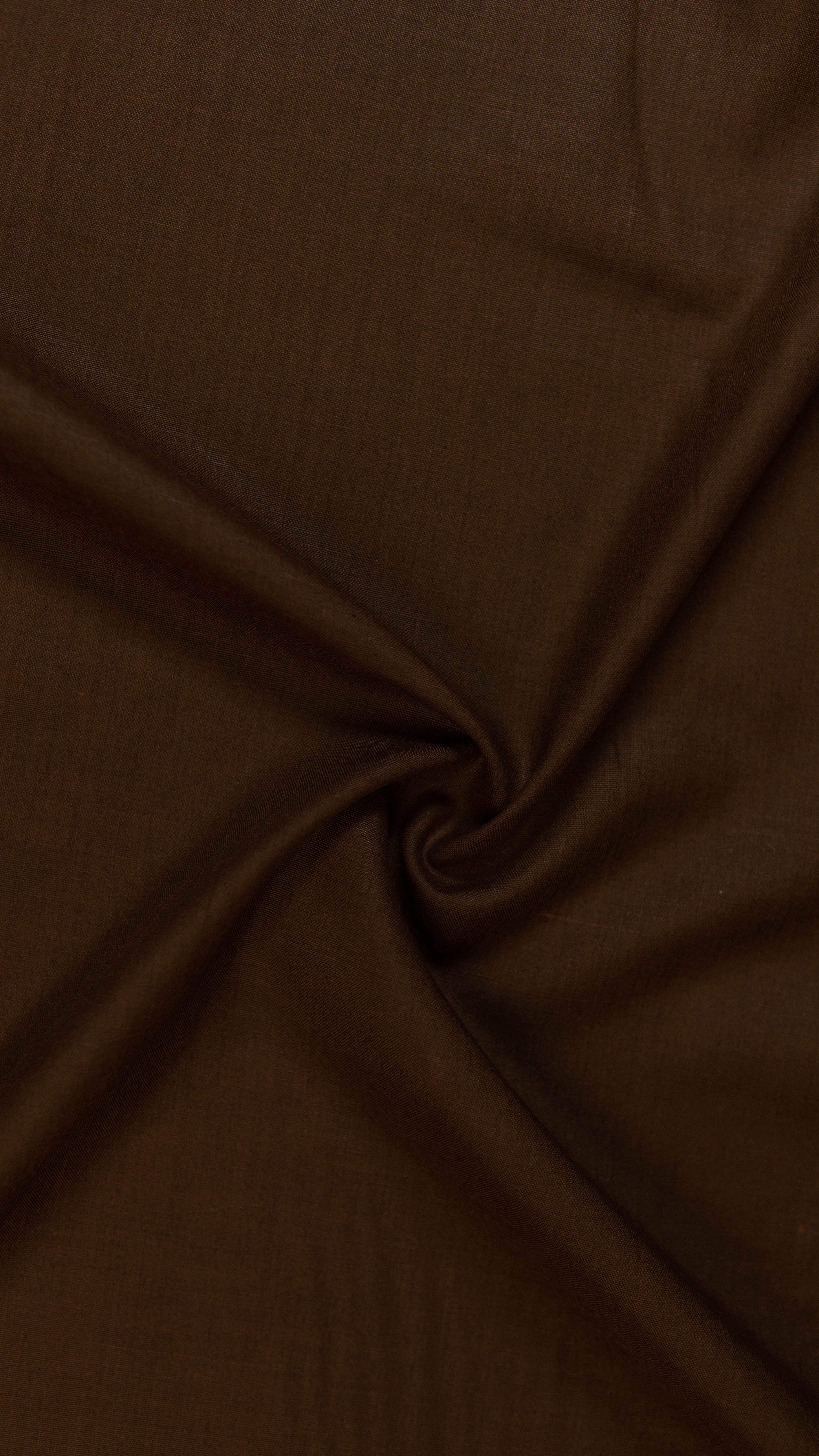 Chocolate Brown Unstitched Wash & Wear Fabric for Casual Wear - Al Jalil Fabrics