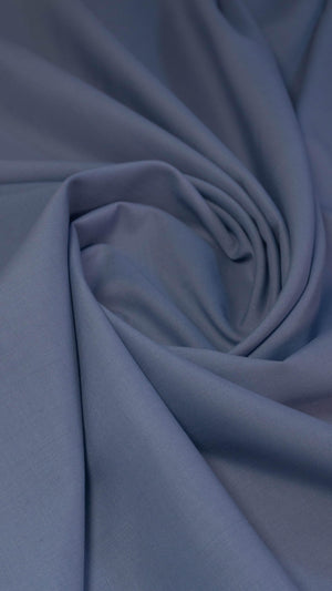Mehak Premium Unstitched Washing Wear Fabric - Steel Blue - Al Jalil Fabrics