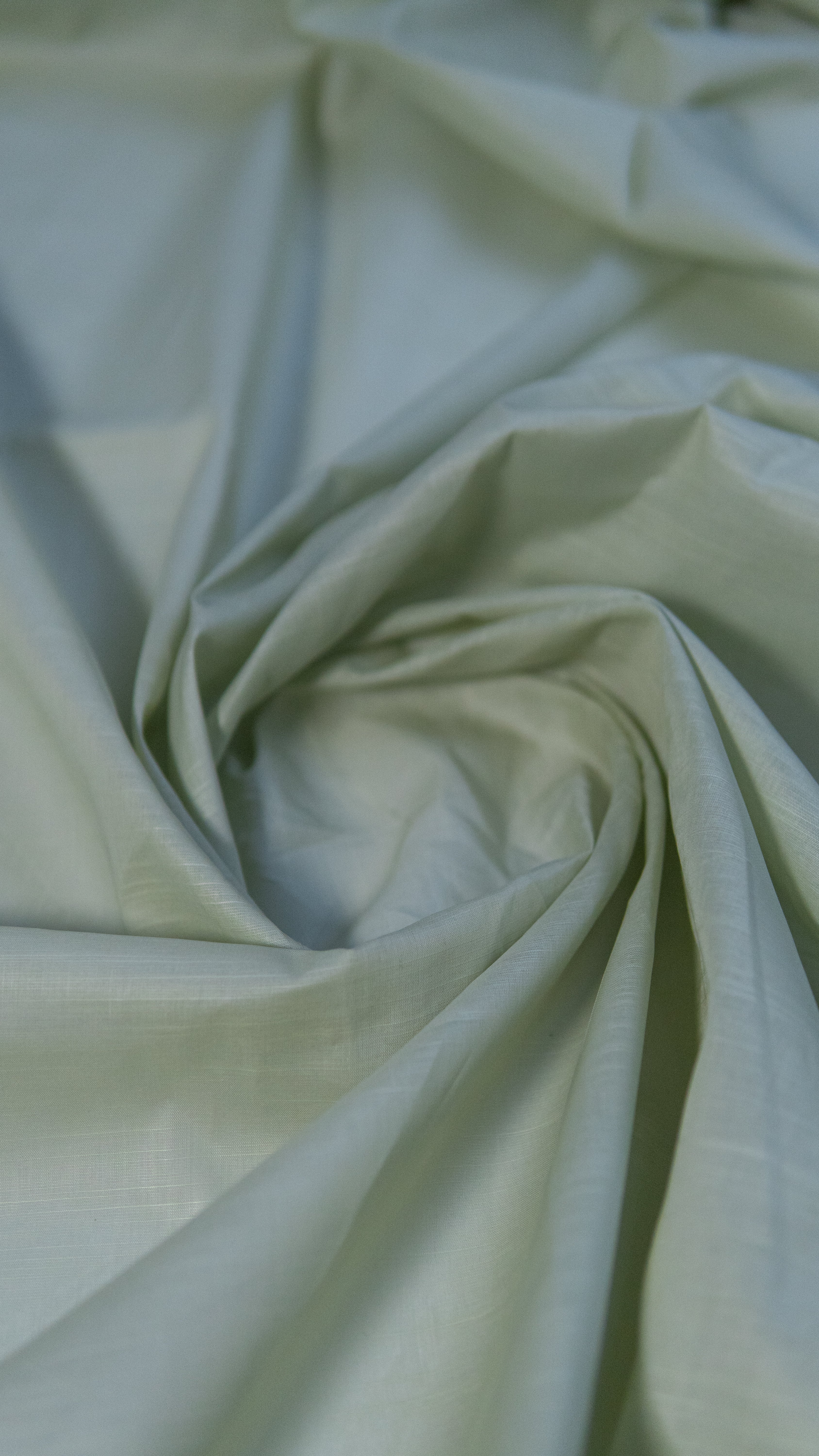 VENUS Self-Printed Cotton Fabric - Muted Sage Green (Unstitched)