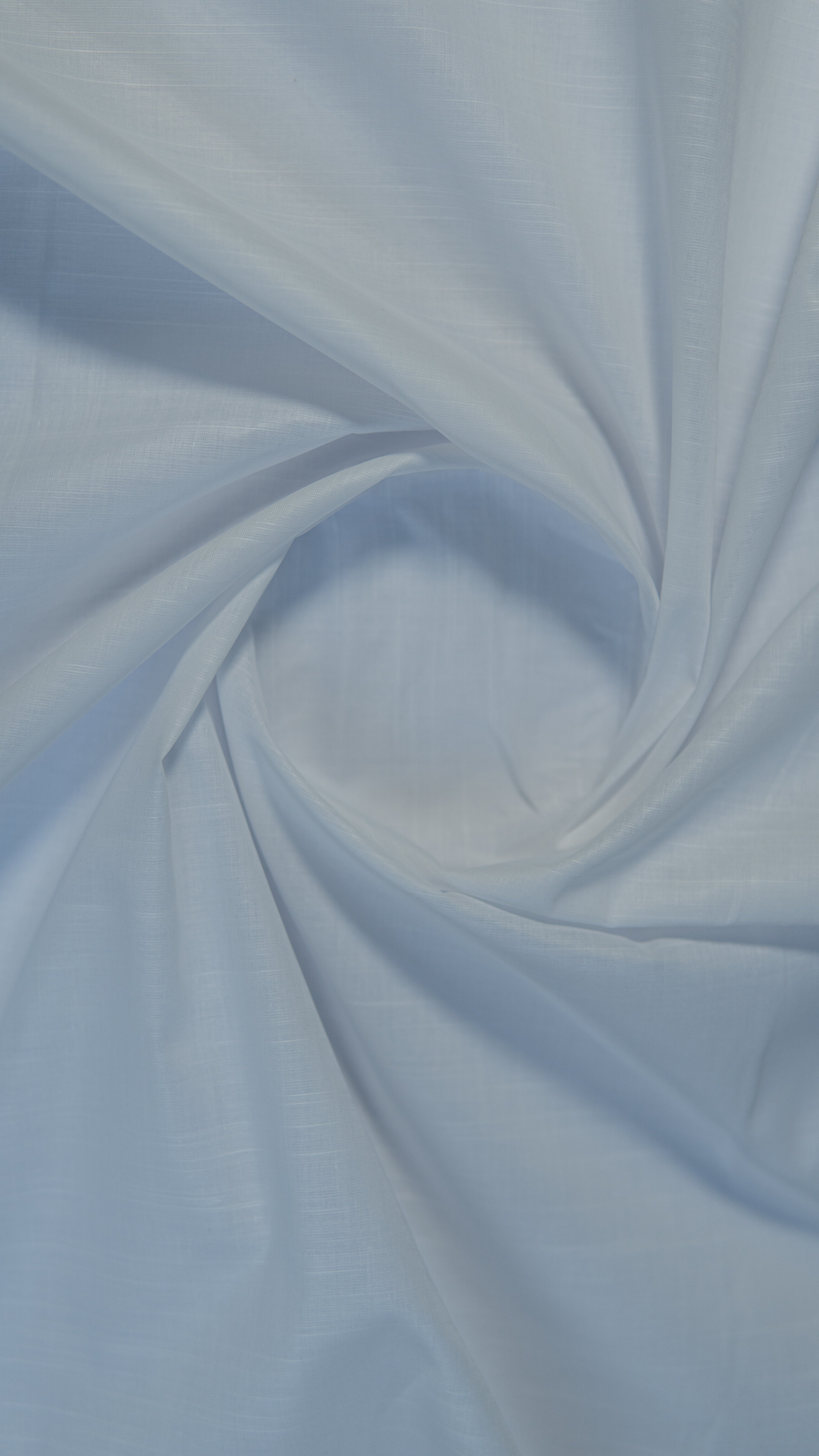 VENUS Self-Printed Cotton Fabric - Soft Baby Blue (Unstitched)